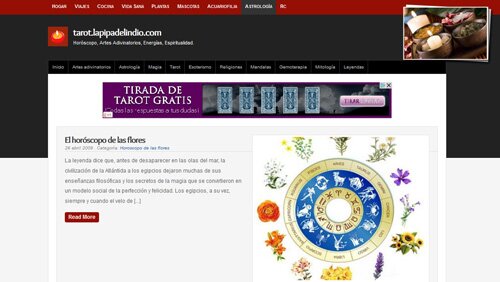 tarot.lapipadelindio.com